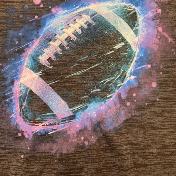 Boys T-Shirts Lot of 4 Sz 10-12 Champion Surf Camo Football - Picture 10 of 16